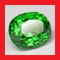 Tsavorite - Faceted Oval Shape - 3.89cts Biggest One Ever On Bob Shop!