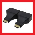 HDMI Signal Extender Adapter Set Using RJ-45 Cables