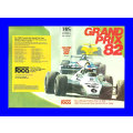 VHS CASSETTE  -  GRAND PRIX 82 (OFFICIAL FOCA FILM OF THE 1982 F1 GRAND PRIX YEAR)