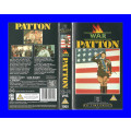 VHS CASSETTE  -  PATTON (GEORGE.C.SCOTT & KARL MALDEN)