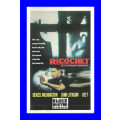 VHS CASSETTE  -  RICOCHET (DENZEL WASHINGTON, ICE T & JOHN LITHGOW)