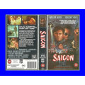 VHS CASSETTE  -  SAIGON (WILLEM DAFOE, GREGORY HINES)