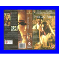 VHS CASSETTE  -  THE PELICAN BRIEF (JULIA ROBERTS & DENZEL WASHINGTON)