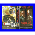 VHS CASSETTE  -  TANGO & CASH (SYLVESTER STALLONE, KURT RUSSELL)