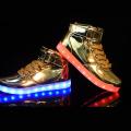 LED Shoes High Tops - Bling