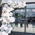BubbleBean - Agate Grey Garland Balloon Kit