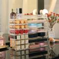 BubbleBean - Acrylic Lipstick Grid & Make-Up Organizer