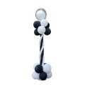 BubbleBean - Black & White Entrance Balloon Kit - 14-Piece