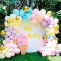 BubbleBean - Pastel Macaroon Garland Balloon Kit