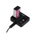 Beston M7005 2 Bay Smart Charger for 9V-800mAh Rechargeable Lithium-Ion Batteries