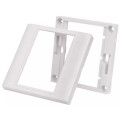 Wall Plate 86mm x 86mm with 3 Inserts / FacePlate Cover Modular