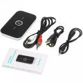 2-in-1 Bluetooth Audio Transmitter or Receiver | 3.5mm Wireless Audio Adapter | Built-in Recharge...