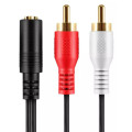 3 Meter Dual RCA (2x) to 3.5mm Female Adapter Cable | RCA to Aux Cable
