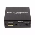 HDMI Audio Extractor to Optical Toslink or Analog Stereo Audio | 4k 60hz HDMI Passthrough