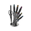 Berlinger Haus - 8 Pieces Stainless Steel Diamond Coating Colourful Knife Set (READ THE DESCRIPTION)