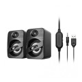 Astrum SU125 2.0 CH 2 x 3W RMS USB Multimedia Speakers