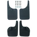 Four Piece Mud Flap Set for Toyota Hilux 4x2 Bakkies from 2005 to 2014