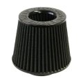 Cone Filter - Dual Cone/Induction Filter/Air Filter - Black 76mm x 140mm