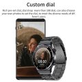 Lige Smart Watch BW0382 Bluetooth Call Fitness Tracker Heart Rate Blood Pressure Monitor NFC Acce...