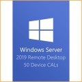 Windows Server 2019 RDS 50 Device CALs/License