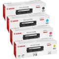 Canon 718 Original Full Set B/C/Y/M Toner Cartridge