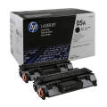 CE505D | HP 05A | Original HP Dual Pack Toner Cartridges  Black