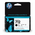 HP 712 38-ml Black Printer Ink Cartridge Original 3ED70A Single-pack