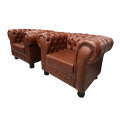 Chesterfield Leather Chairs