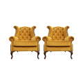 Floral Chippendale style Wingback Chair