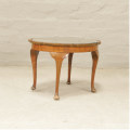 Walnut Oval Side Table