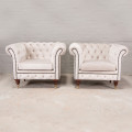 Lady Chesterfield Chairs in Velvet