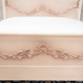 Sleigh bed in King Size