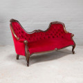 Victorian style Carved Chaise Longue
