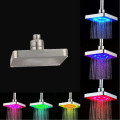 LED Square Shower Head Temperature Control Shower Colour Changing
