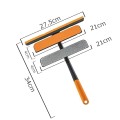 Glass Brush &amp; Squeegee 3 in 1 Multi-Function Screen Cleaning