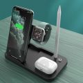 Wireless Fast Charger Dock for iPhone, Apple Watch & AirPods & Pencil Adnowl