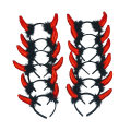 Red Devil Horns (5 Packs of 12)