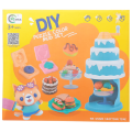 DIY Color Dough Set Cakes Playset