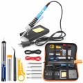 Soldering Iron Kit 15-in-1, 60W Soldering Iron with Adjustable Temperature