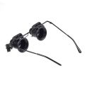 Glasses Type Watch Repair Loupe Magnifier with LED Light