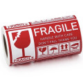 250 Fragile Warning Label - 7Cm * 13Cm