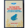 The frog with self-cleaning feet