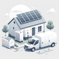 Eco-Friendly 5kW Solar System with Deye Inverter, 5.1kWh Battery, and 3.3kW PV Array - Fully Inst...