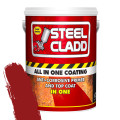 Steel Cladd All-In-One Water Based Red 1L