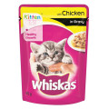Whiskas Cat Food Pouch Kitten Poultry In Gray 85G