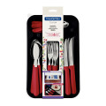 Tramontina Tableware Set 25 Piece Red