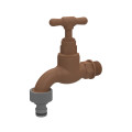 Pro Close Garden Tap 22Mm 3/4Inch