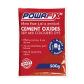 Powafix Cement Oxide Powder Red 500G