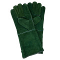 Strike-Arc Leather Welding Glove Elbow Grey/Green