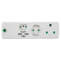 Nexus Adaptor Surge 1X16A 1X5A 1Xschuko 2Xusb Pp